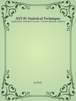 AST-01 Statistical Techniques